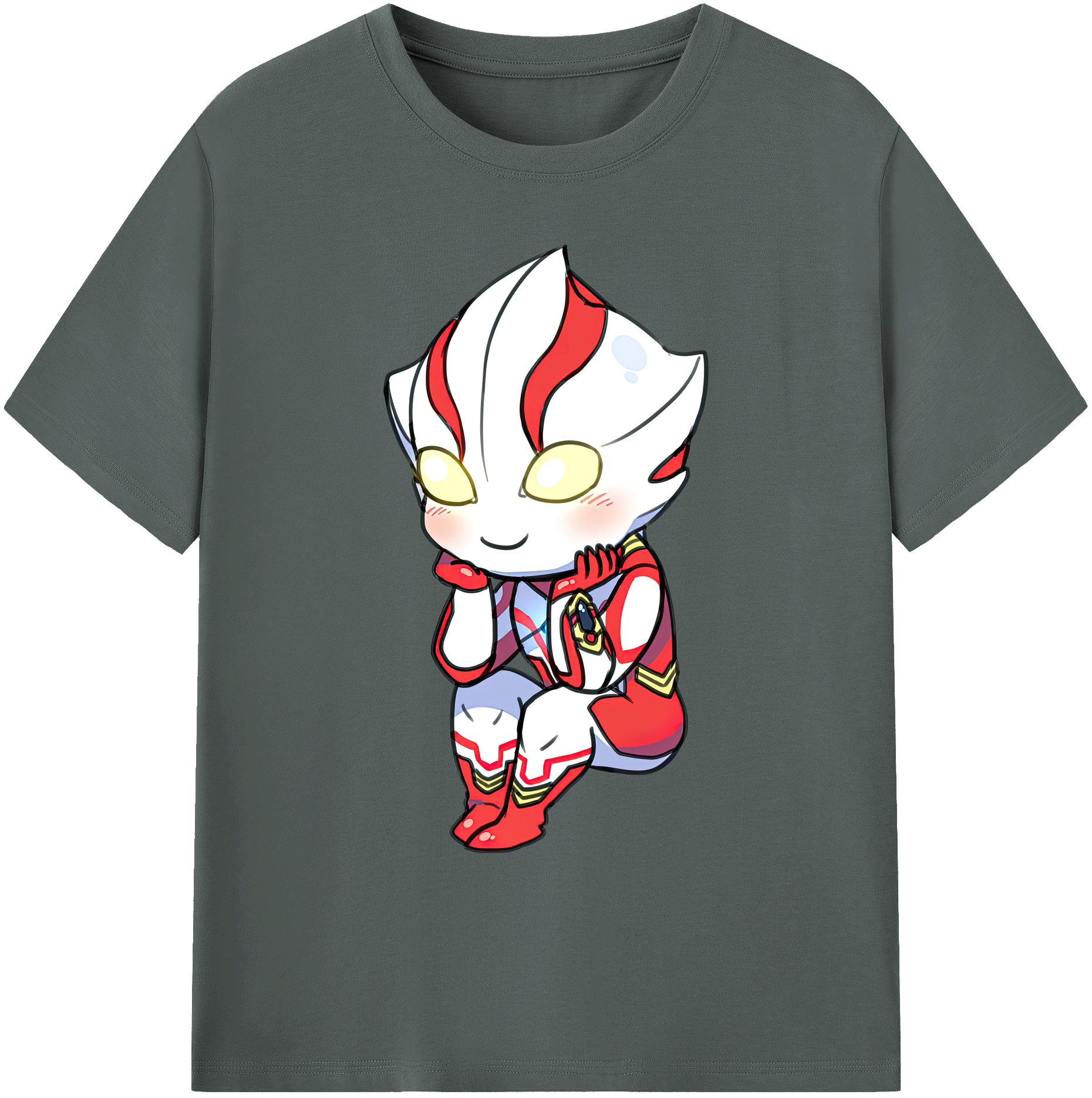 （画像用） ウルトラマン Ultraman 綿100％ メンズ半袖Tシャツ｜肌触りやわらか＆通気性